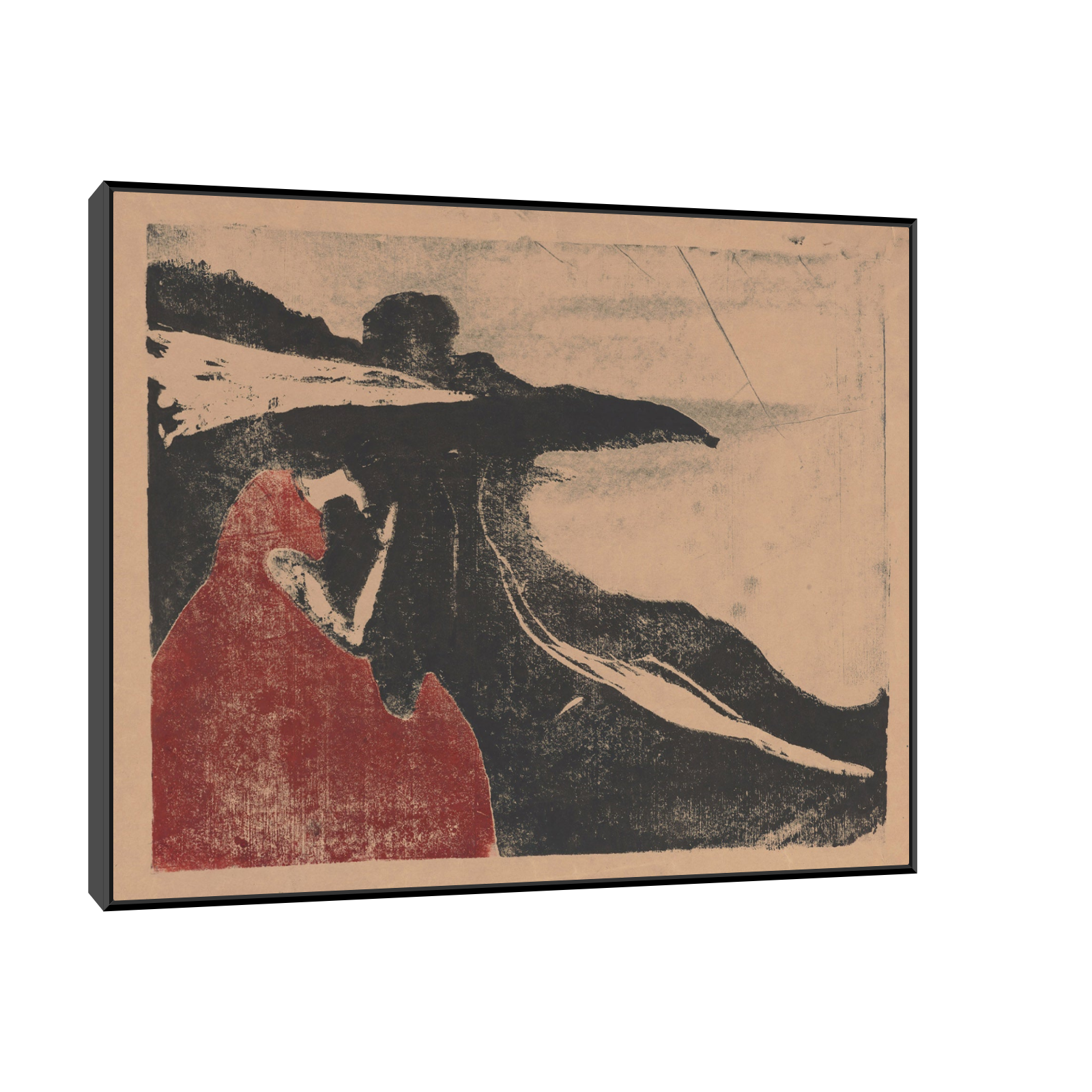 Umetnička slika ​Melancholy II, Edvard Munch na platnu - NS Canvas Shop