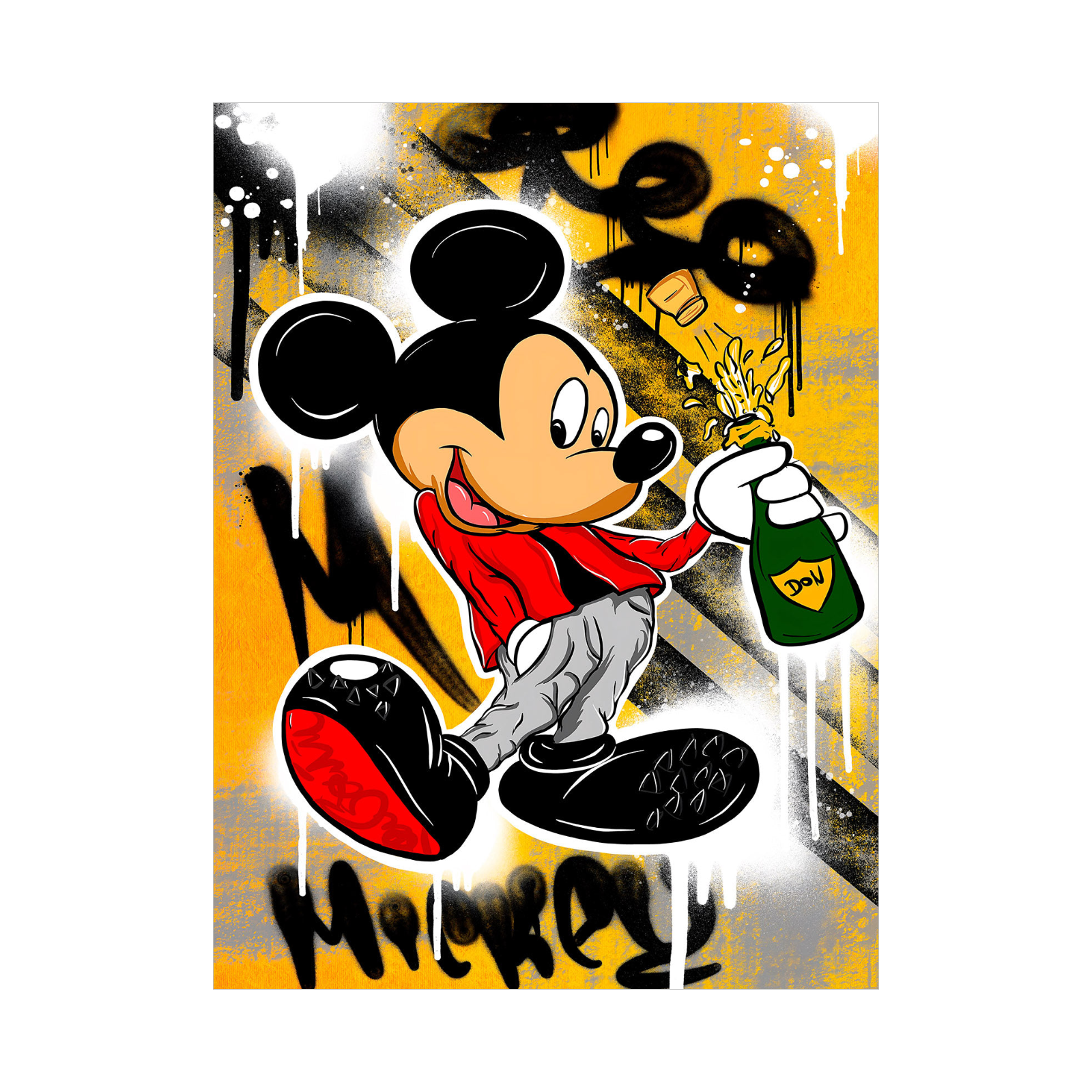 Mickey Celebration – Pop Art Joy