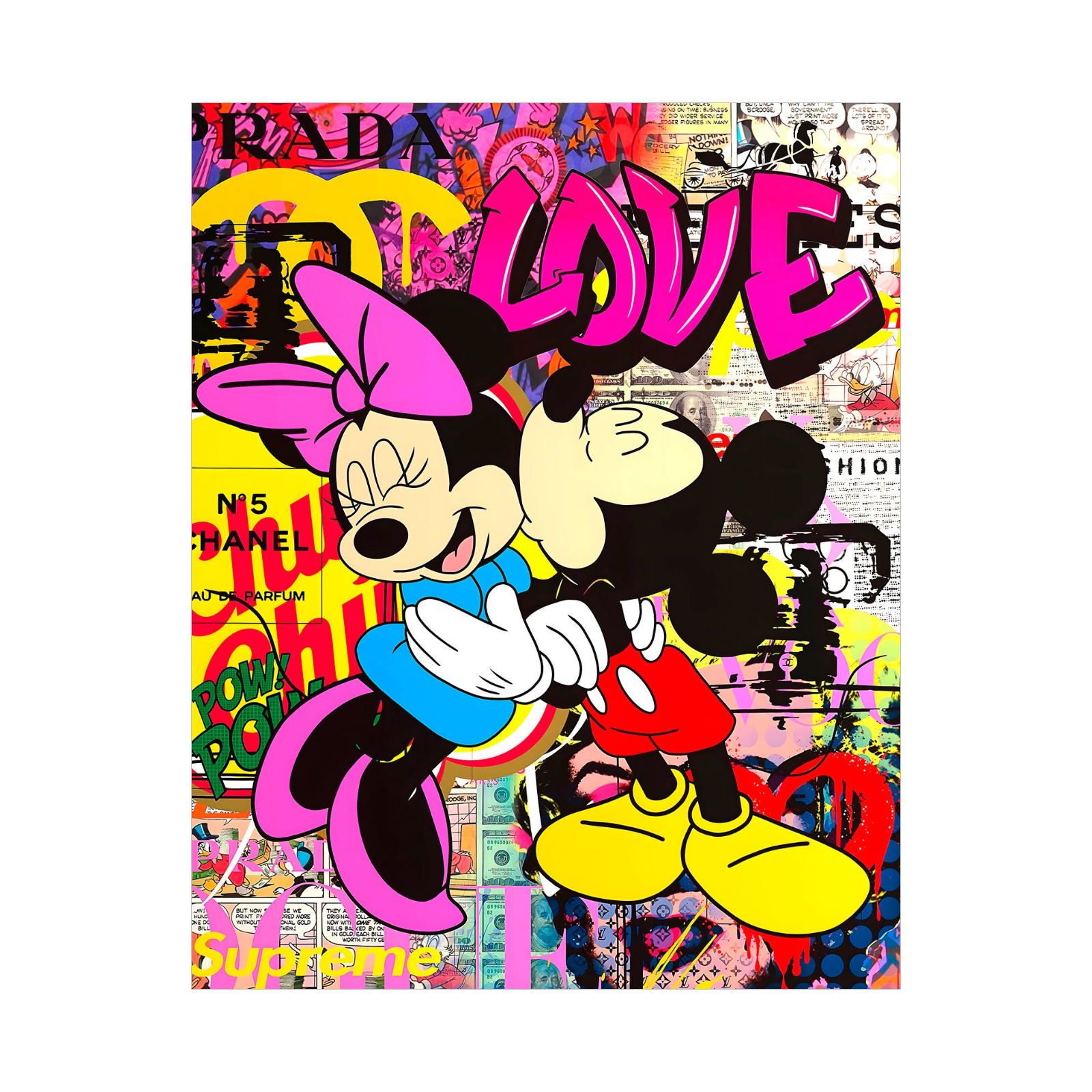 Mickey & Minnie – Pop Art Love Edition