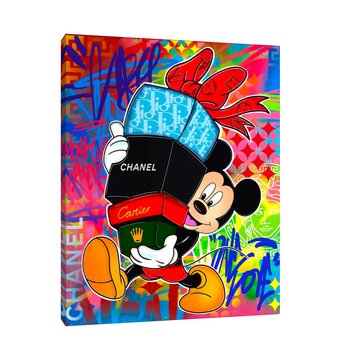 Miki Maus sa poklonima – Luksuzni Pop Art