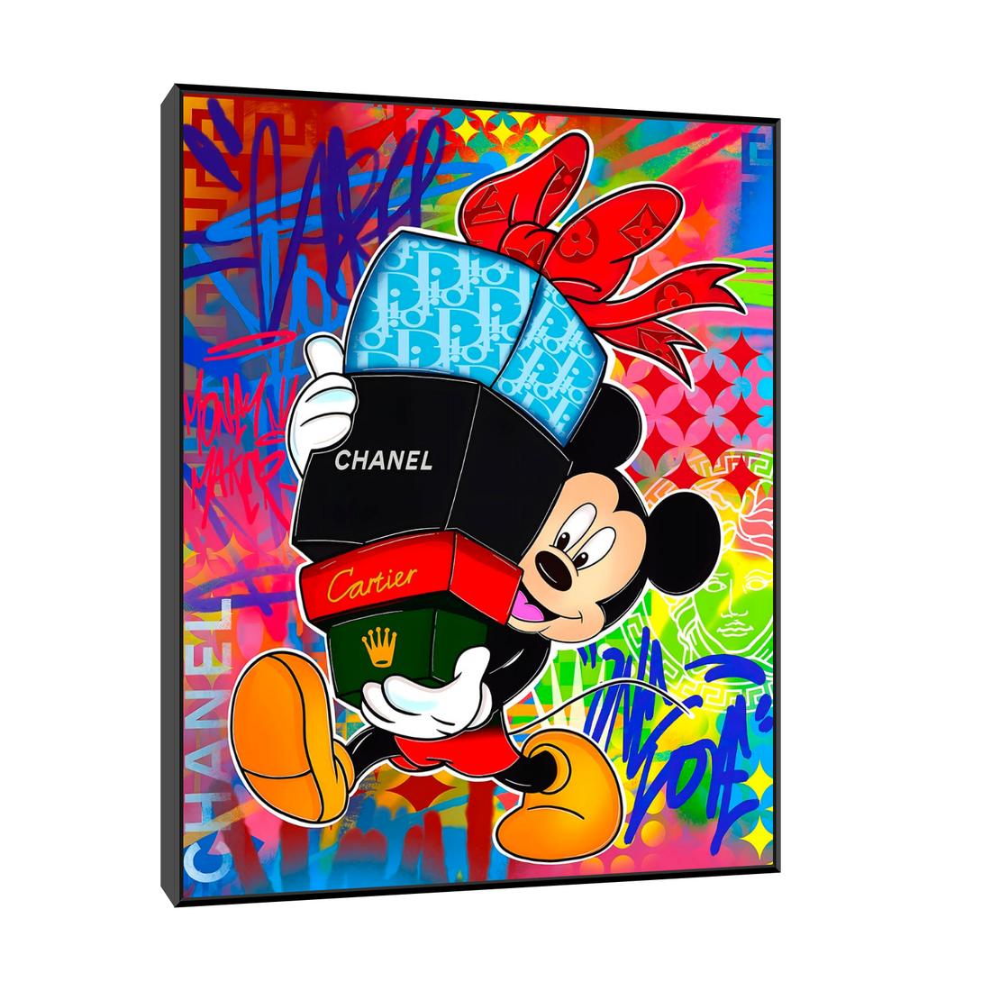 Miki Maus sa poklonima – Luksuzni Pop Art