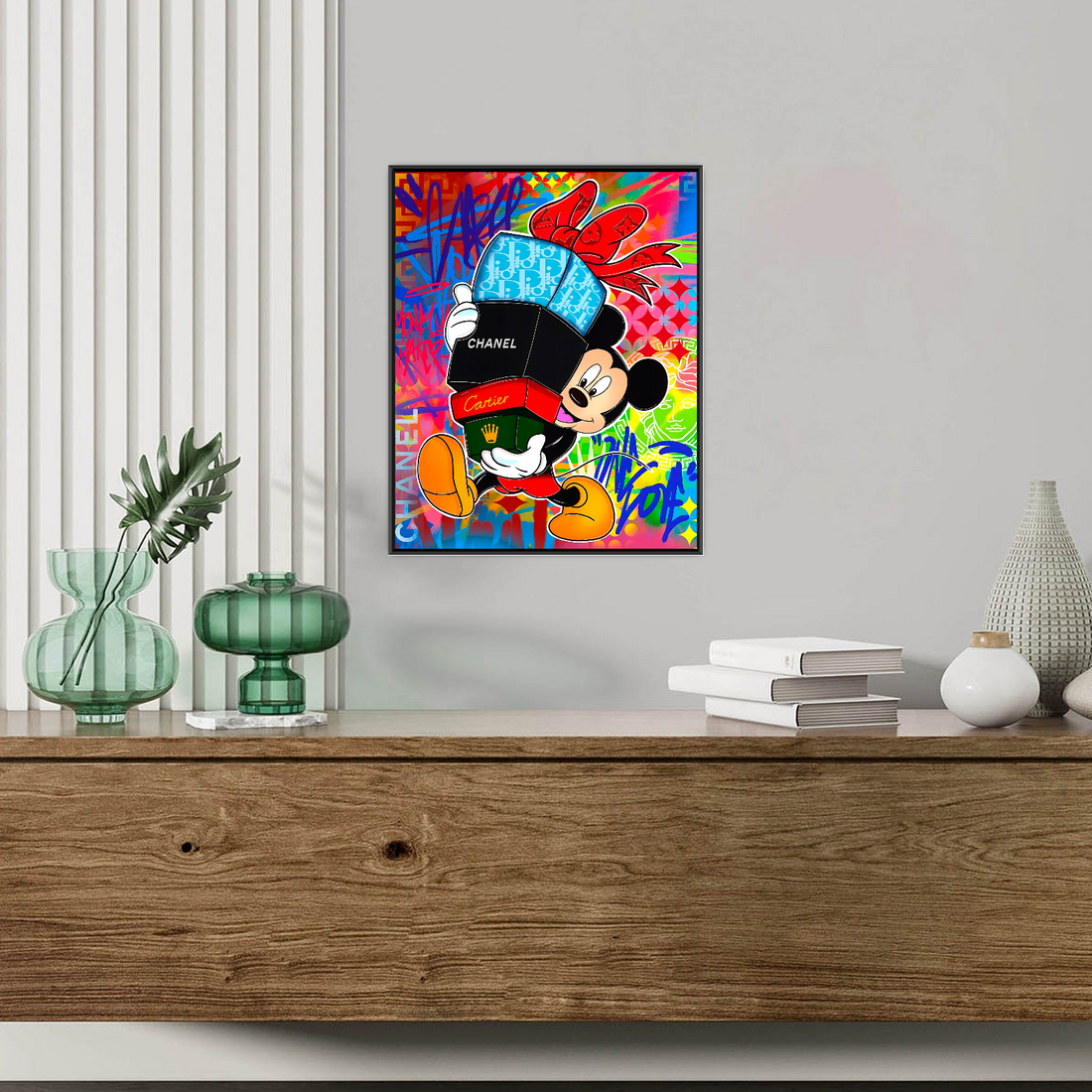 Miki Maus sa poklonima – Luksuzni Pop Art