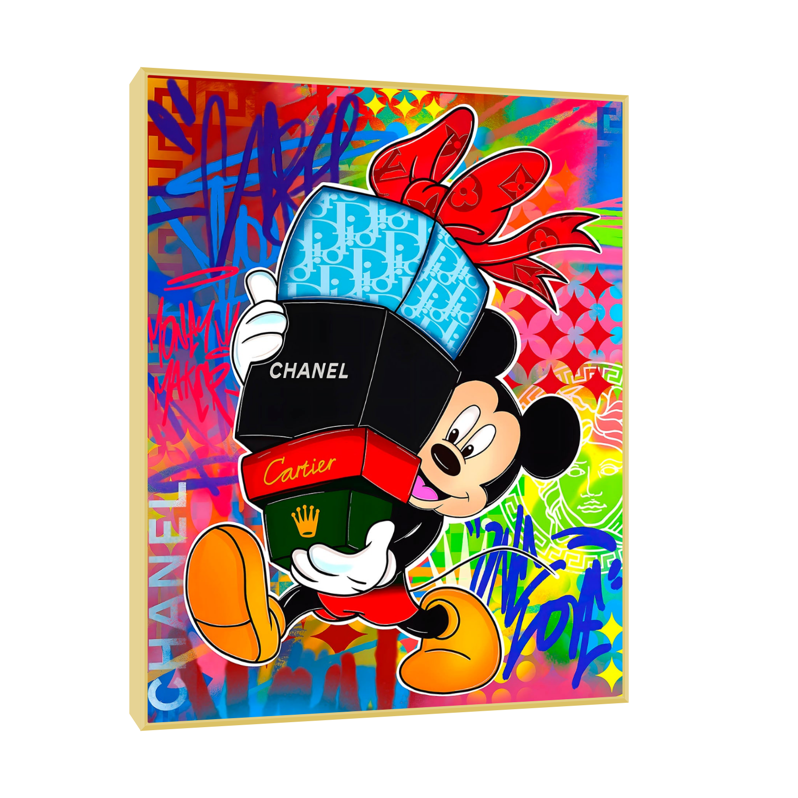 Miki Maus sa poklonima – Luksuzni Pop Art