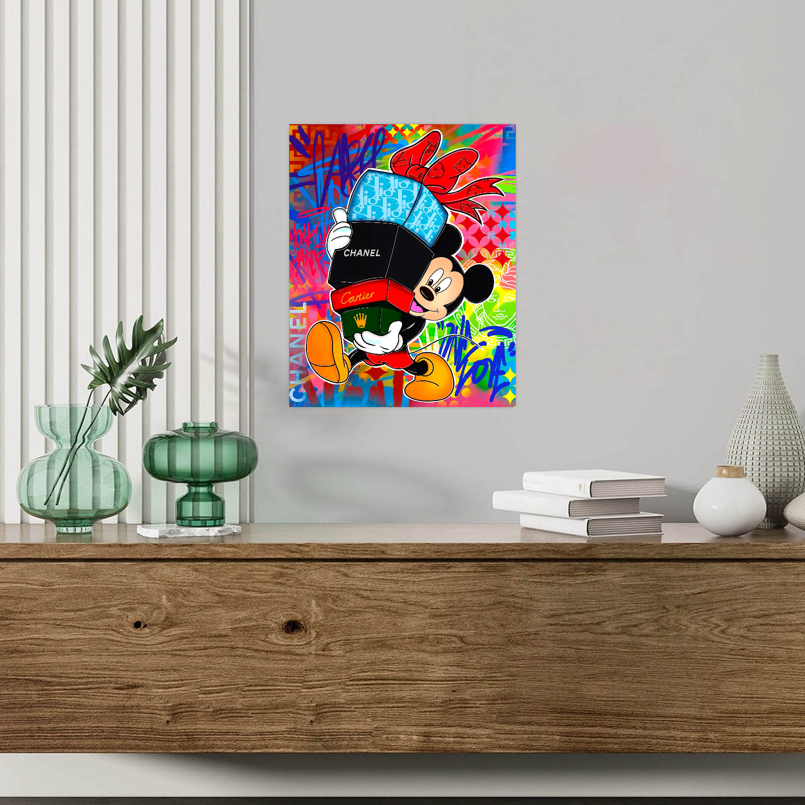 Miki Maus sa poklonima – Luksuzni Pop Art