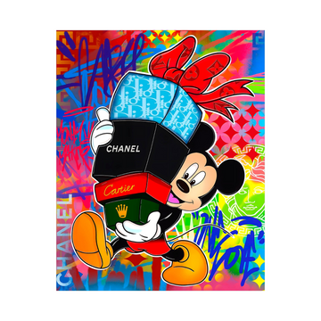 Miki Maus sa poklonima – Luksuzni Pop Art