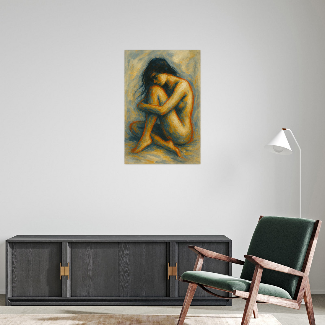 Minimalistička ženska figura – NS Canvas