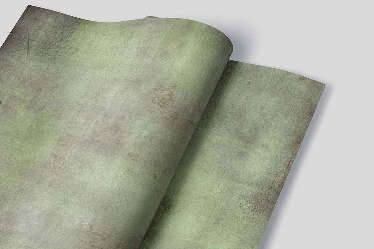 Mint green wood