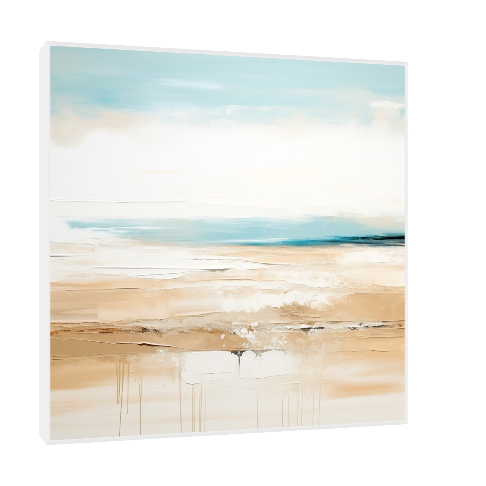 Umetnička slika ​Mirno more na platnu - NS Canvas Shop