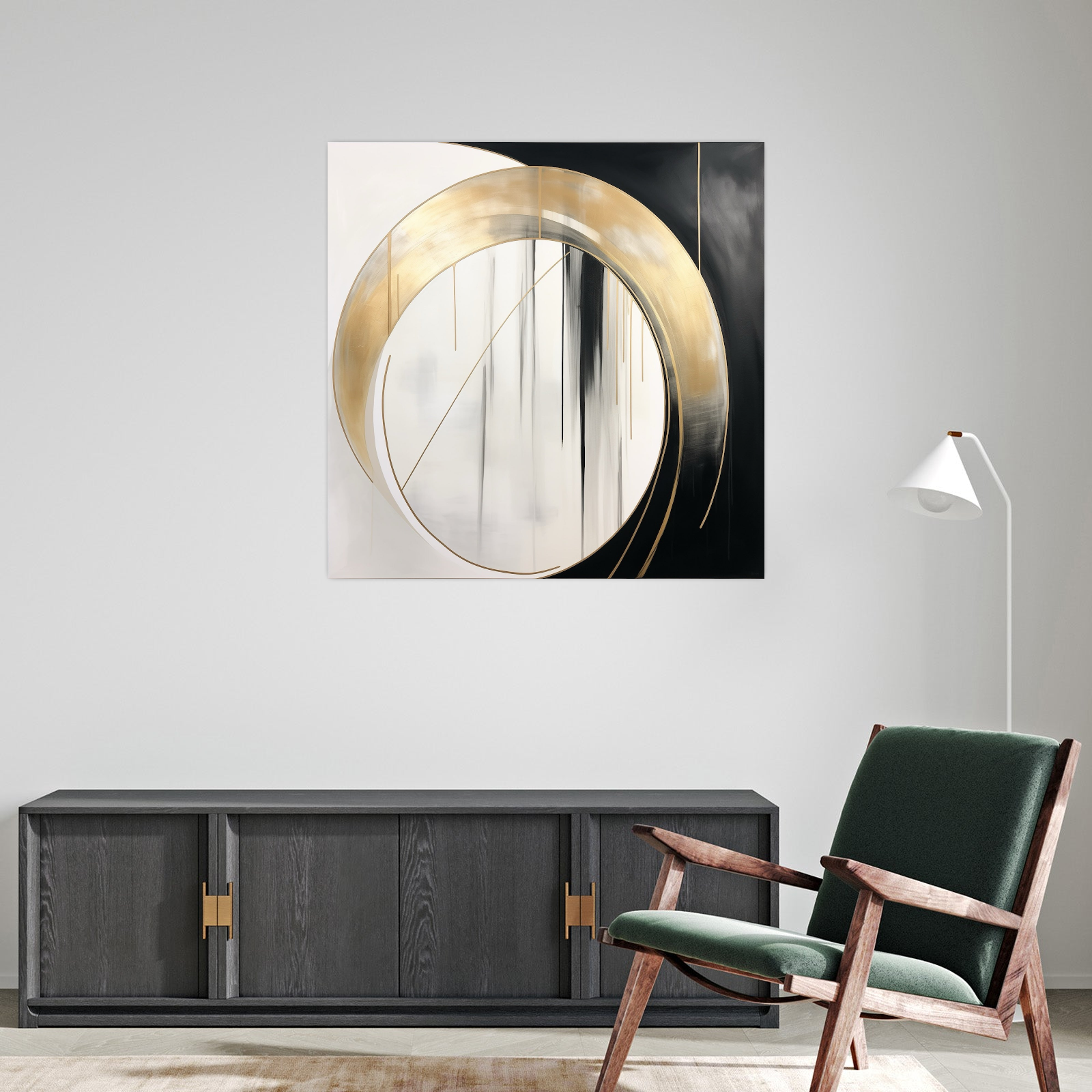 Umetnička slika ​Moderna forma na platnu - NS Canvas Shop