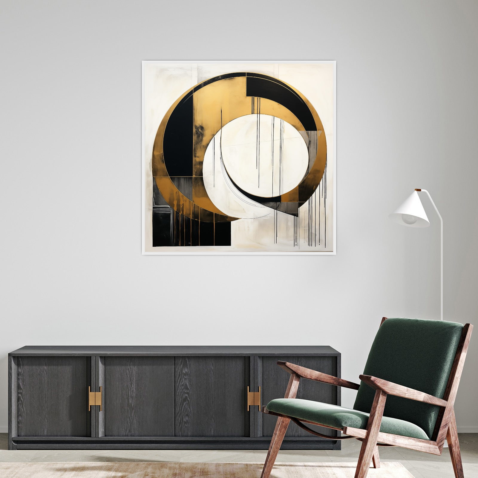 Umetnička slika ​Moderna forma II na platnu - NS Canvas Shop