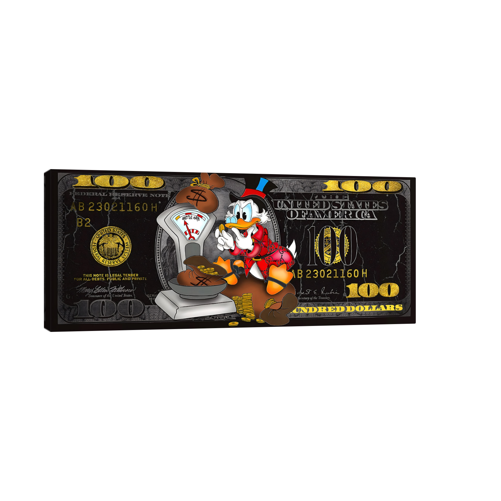 Money Balance – Pop Art Duck