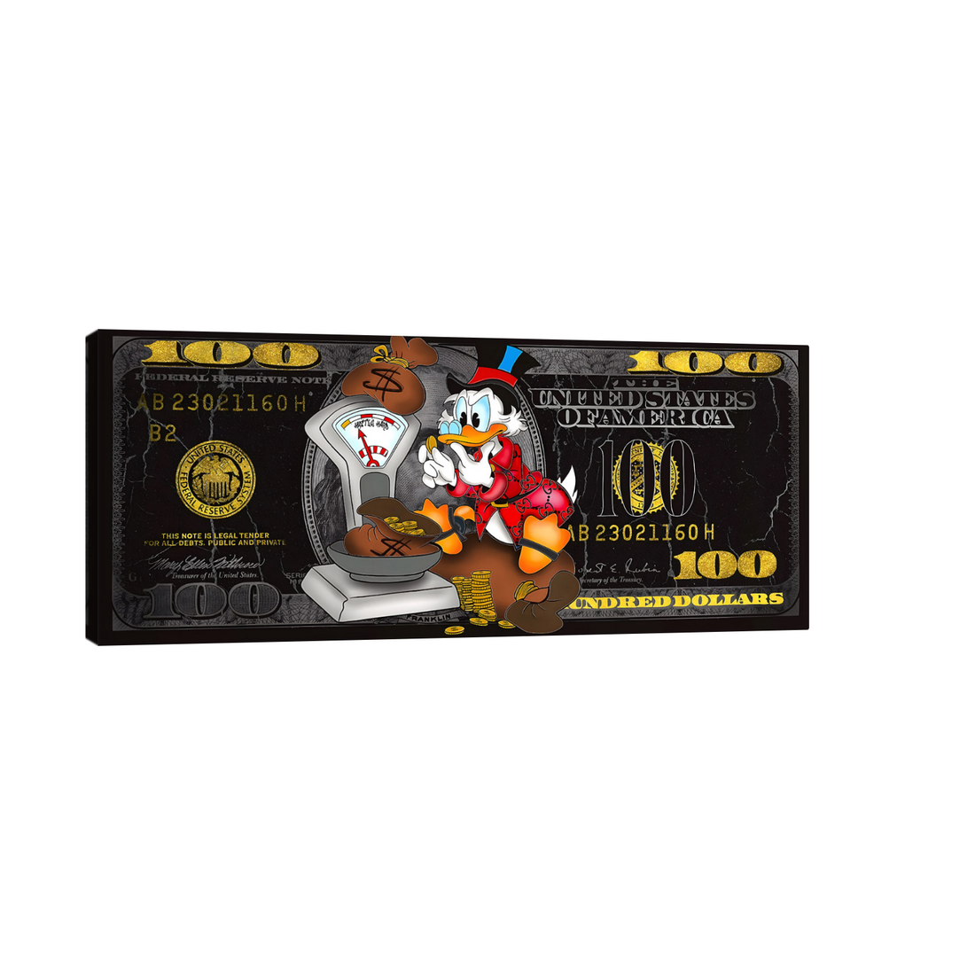 Money Balance – Pop Art Duck