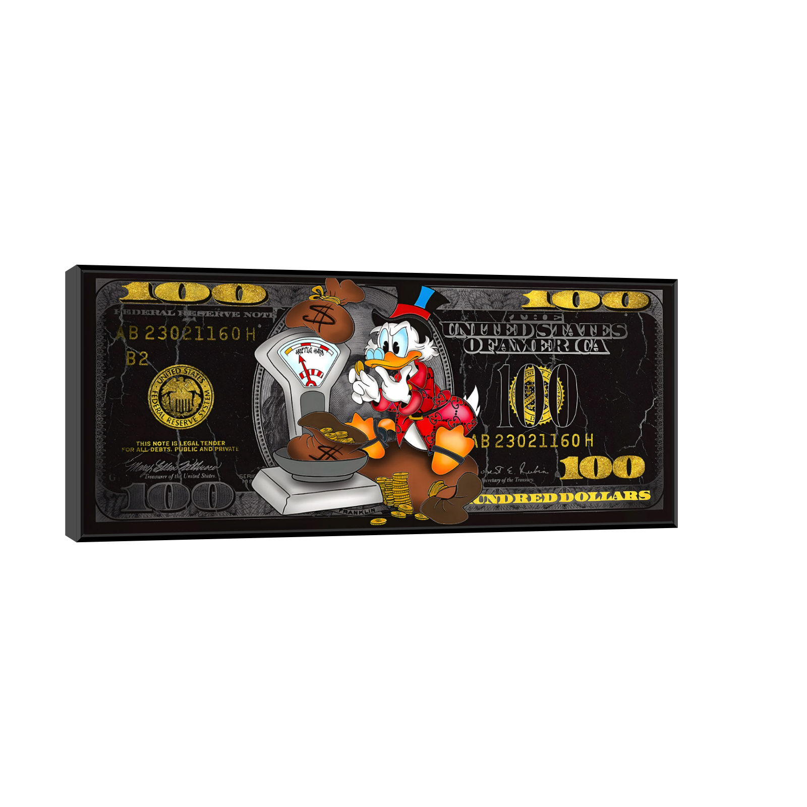 Money Balance – Pop Art Duck