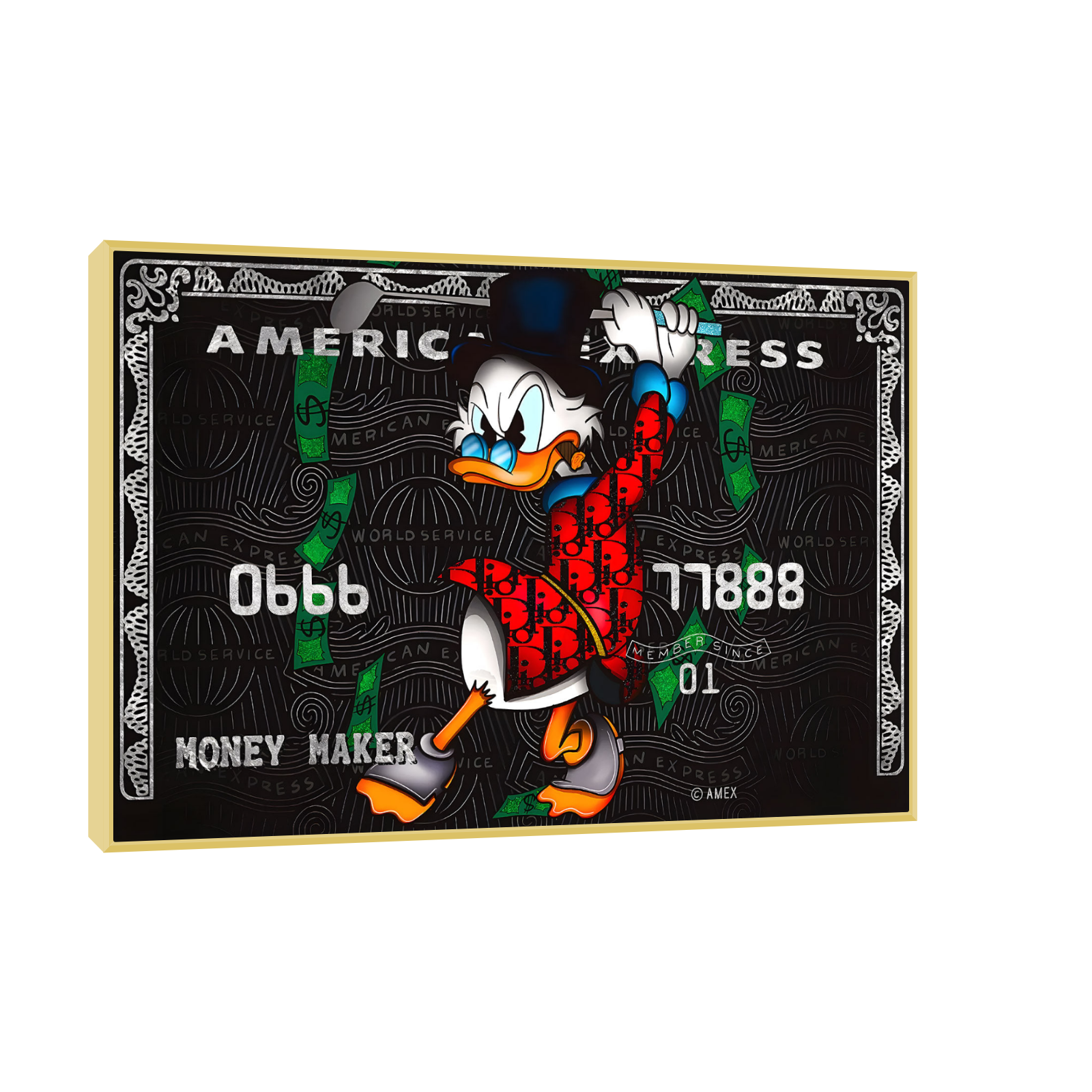 Money Maker – American Express Pop Art