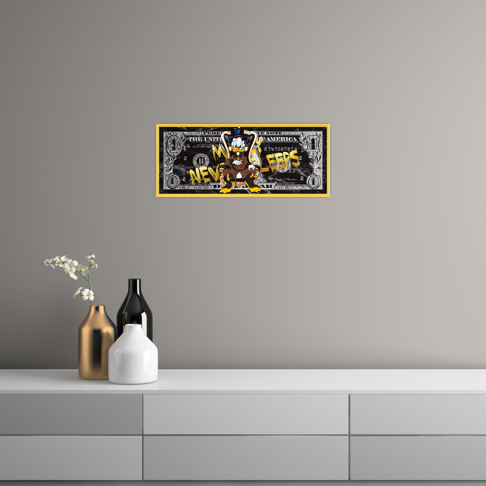 Money Never Sleeps – Pop Art Dollar Edition