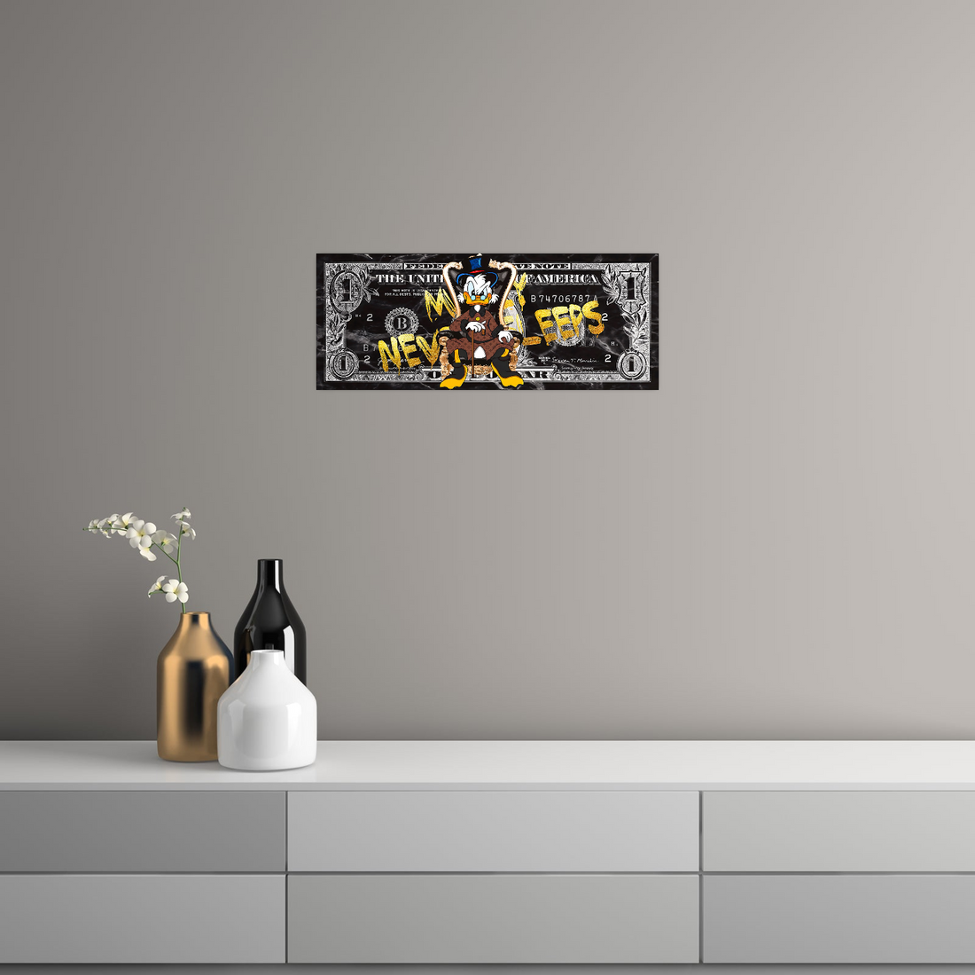 Money Never Sleeps – Pop Art Dollar Edition