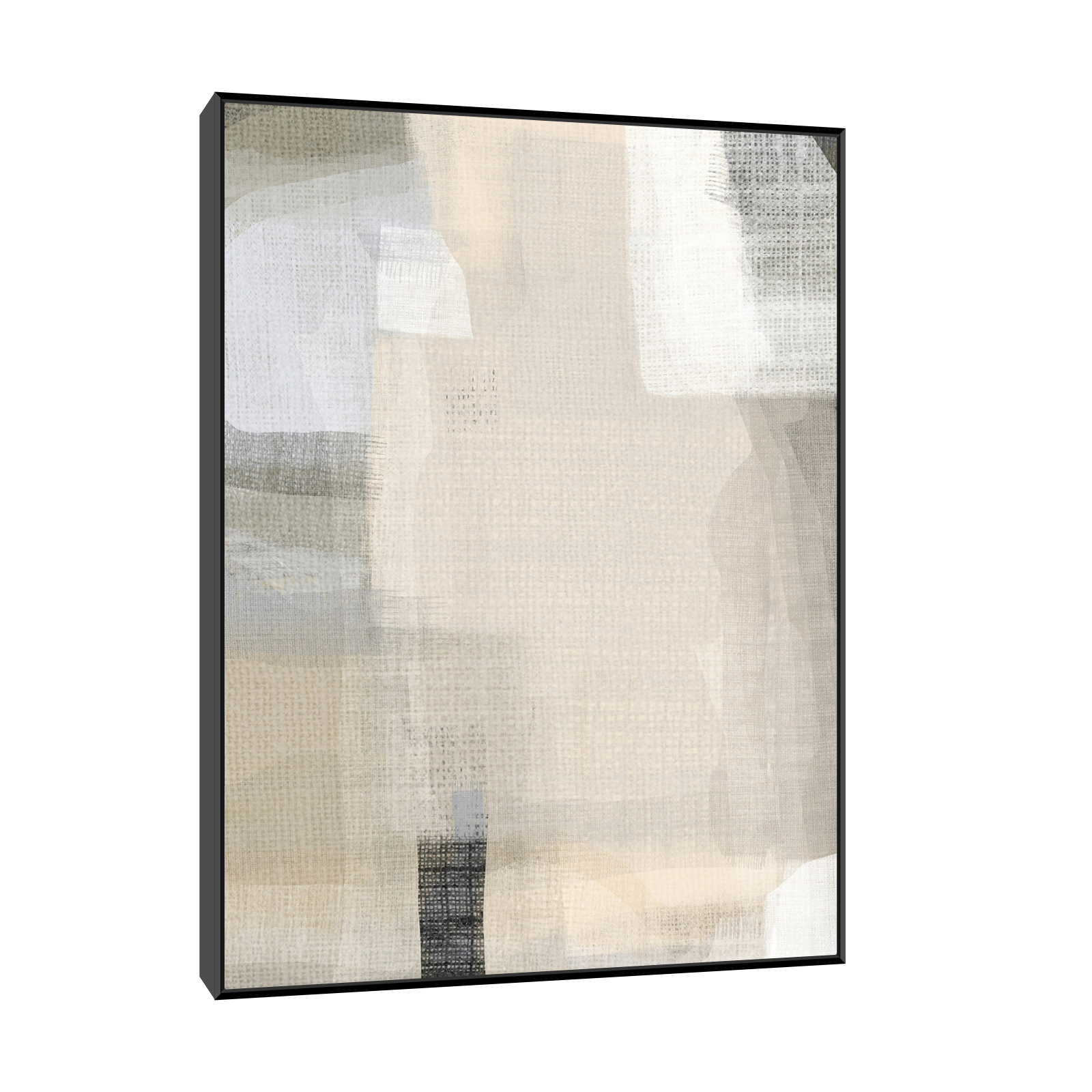 Umetnička slika ​Monohromne forme II na platnu - NS Canvas Shop