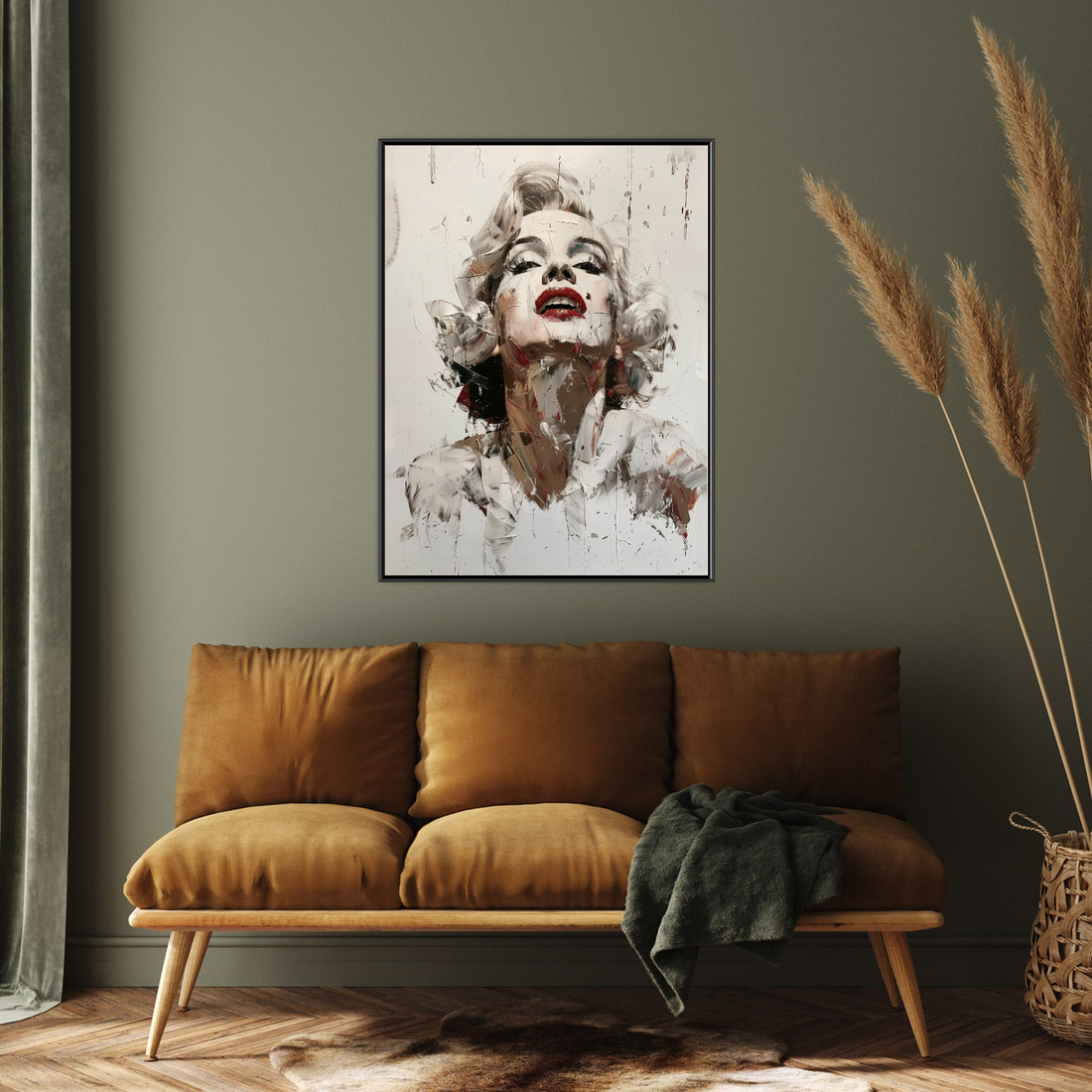 Umetnička slika ​Monroe na platnu - NS Canvas Shop