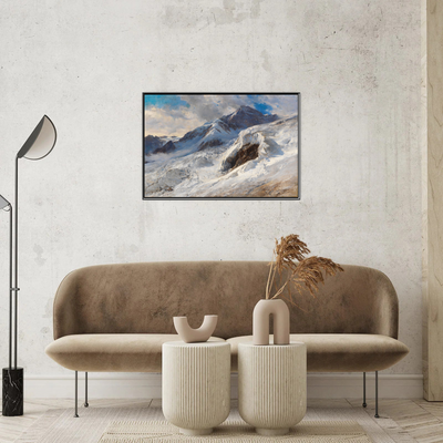 Umetnička slika ​Monte-Rosa, Edward Theodore Compton na platnu - NS Canvas Shop