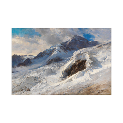 Umetnička slika ​Monte-Rosa, Edward Theodore Compton na platnu - NS Canvas Shop