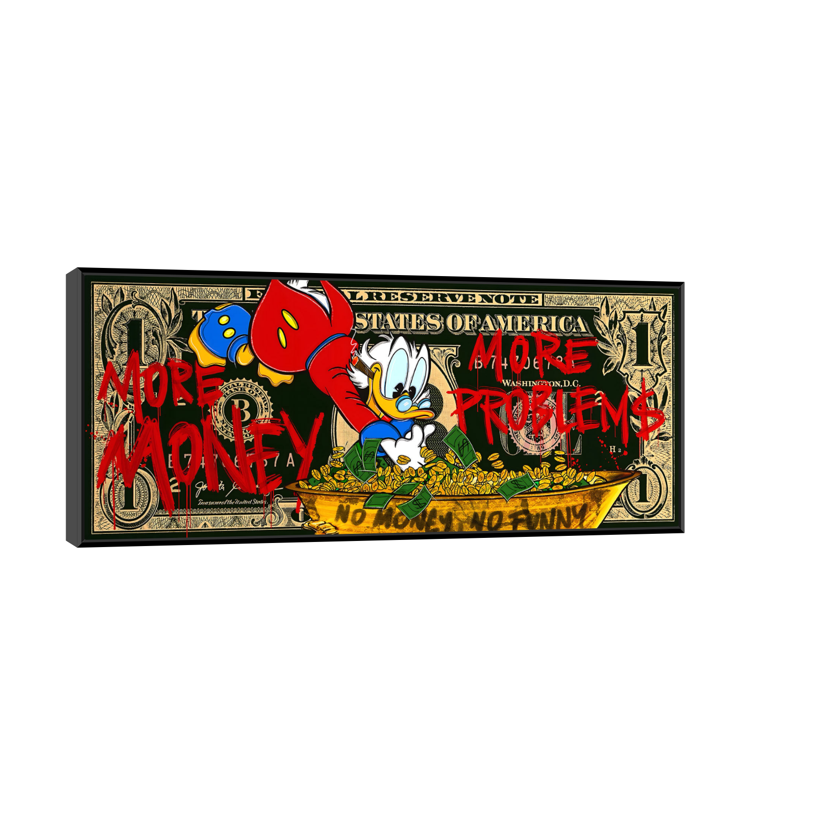 More Money More Problems – Pop Art Dollar Edition