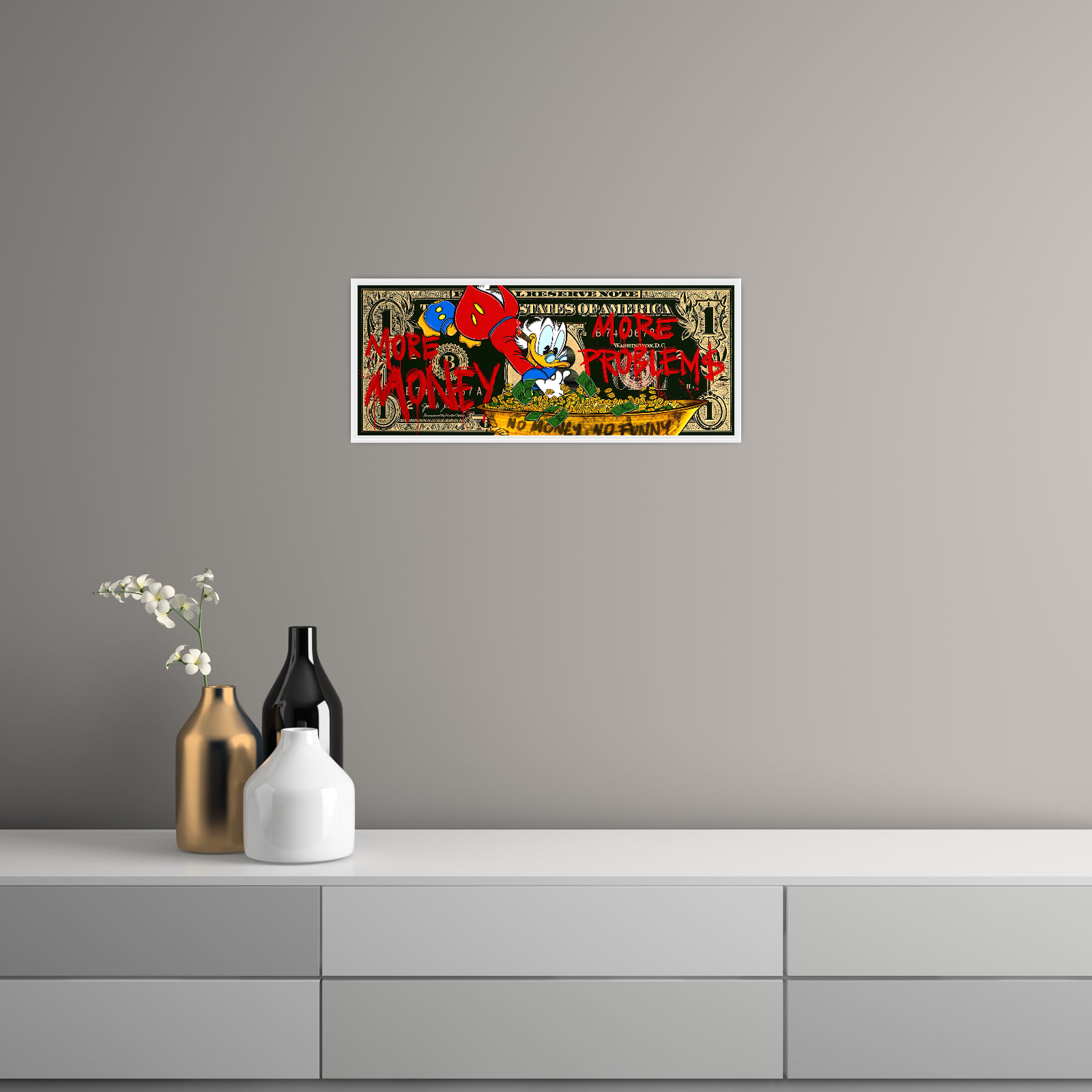 More Money More Problems – Pop Art Dollar Edition