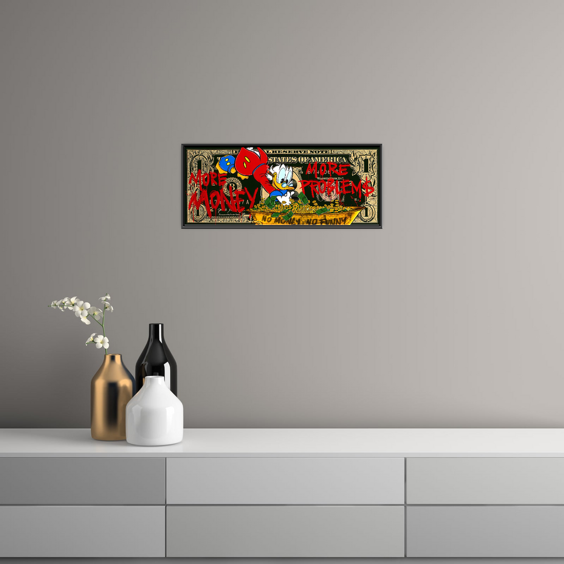 More Money More Problems – Pop Art Dollar Edition