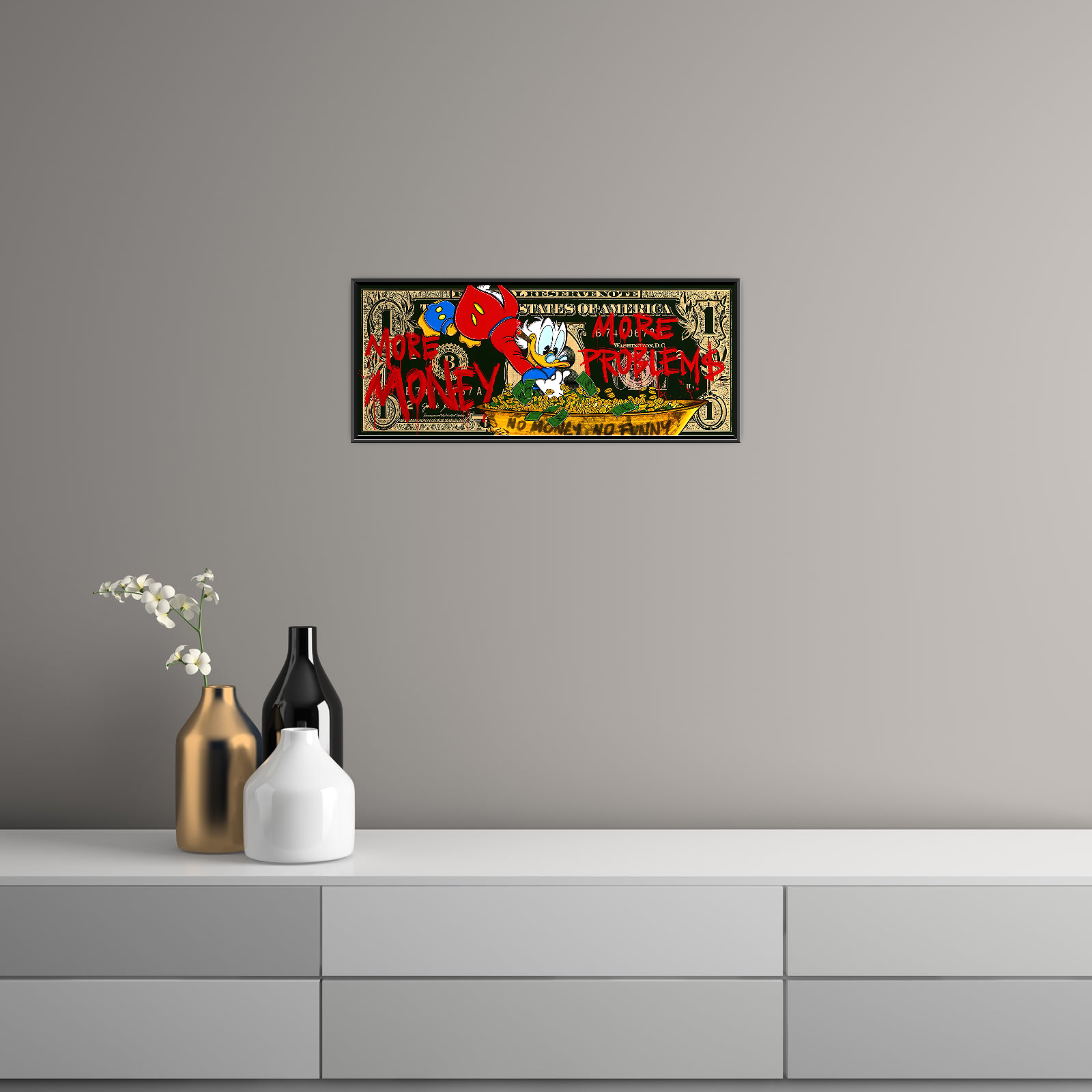 More Money More Problems – Pop Art Dollar Edition