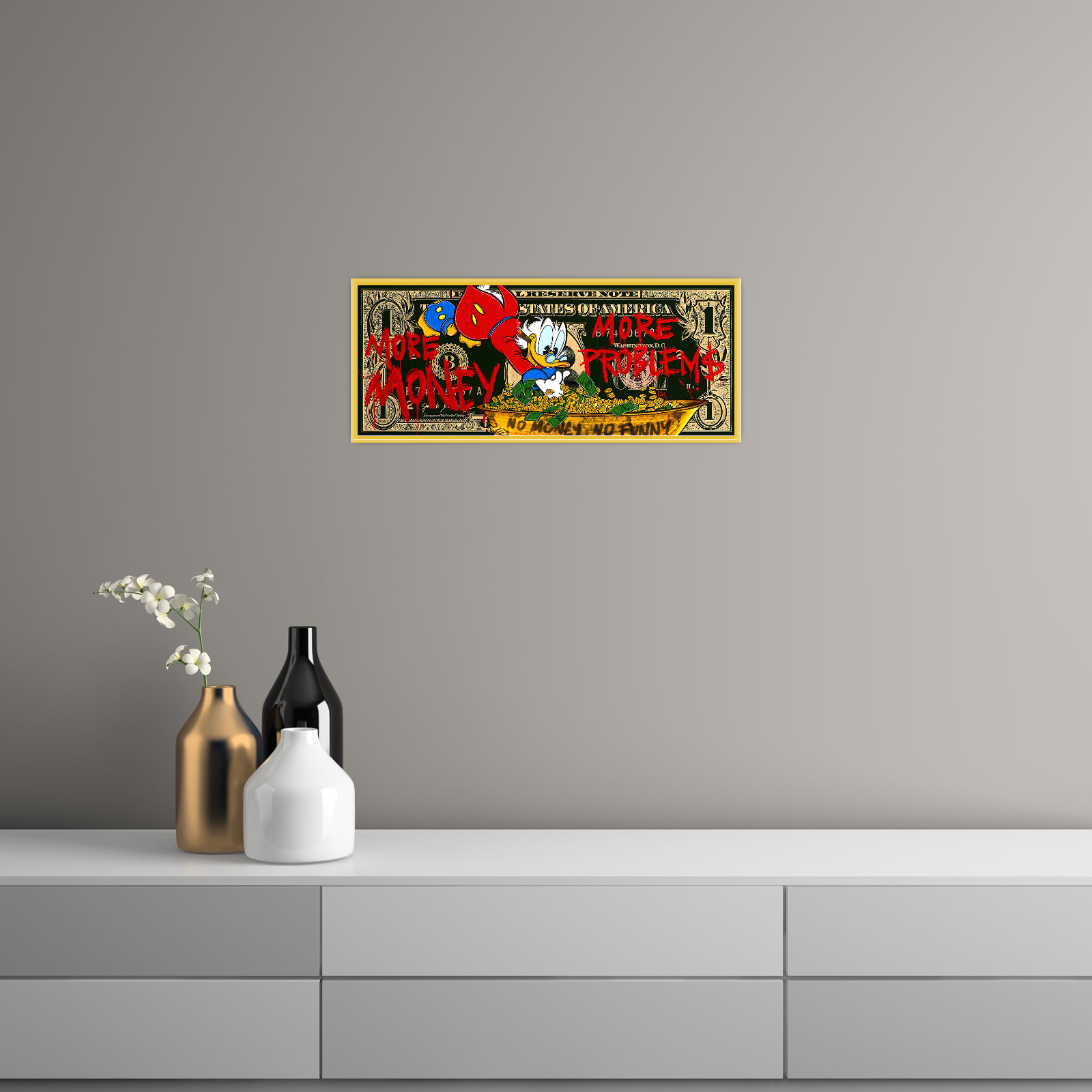 More Money More Problems – Pop Art Dollar Edition