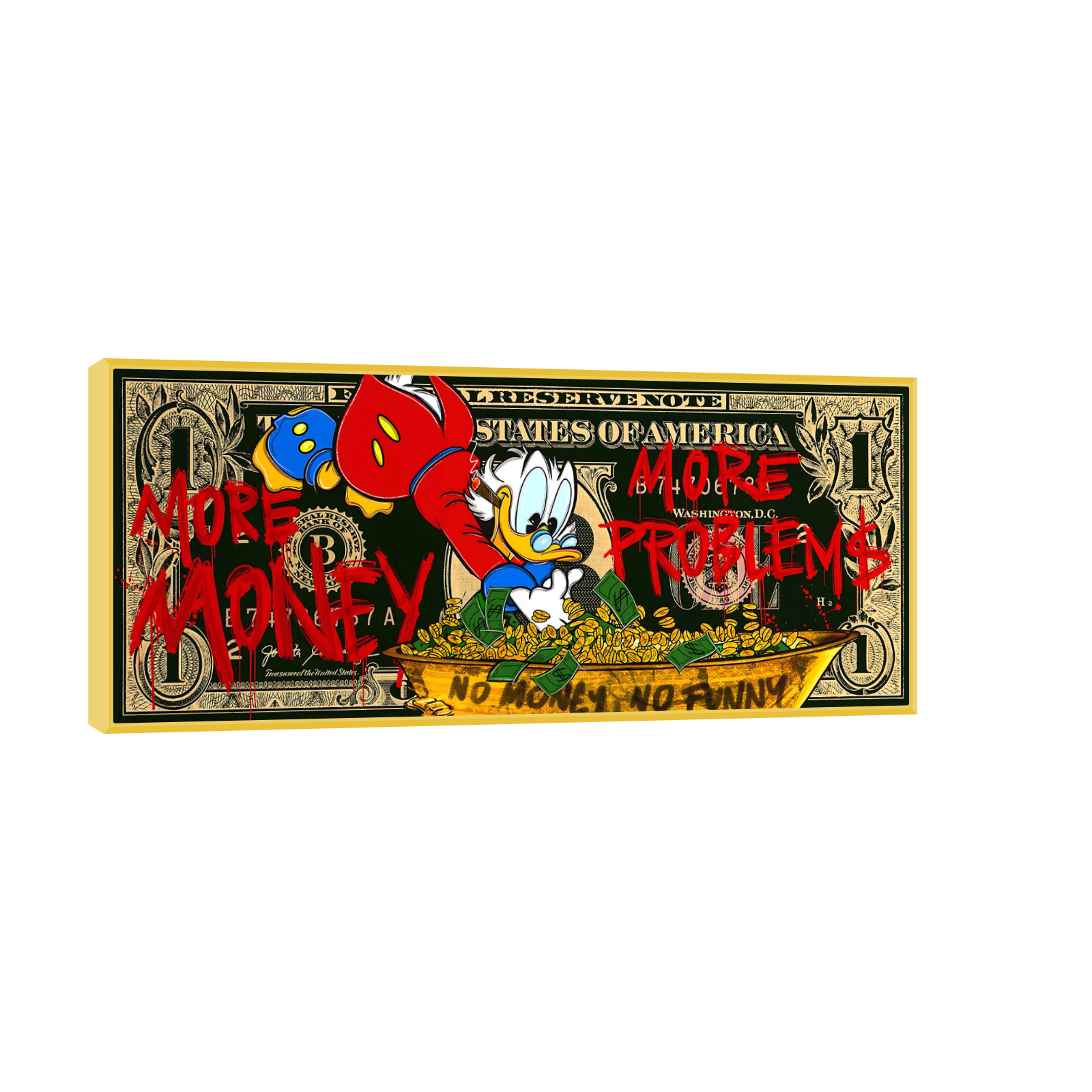 More Money More Problems – Pop Art Dollar Edition