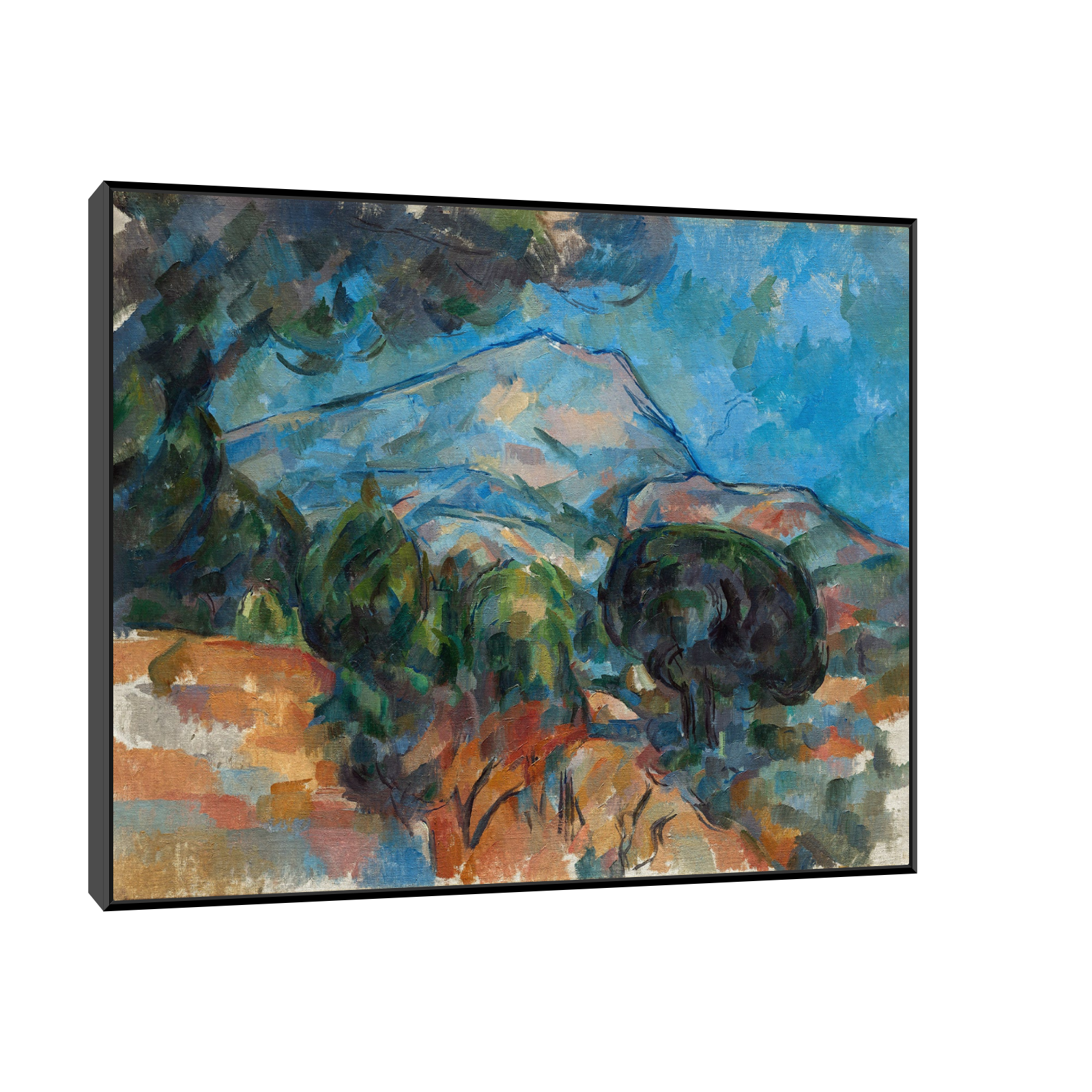 Umetnička slika ​Mount Sainte-Victoire, Paul Cézanne na platnu - NS Canvas Shop
