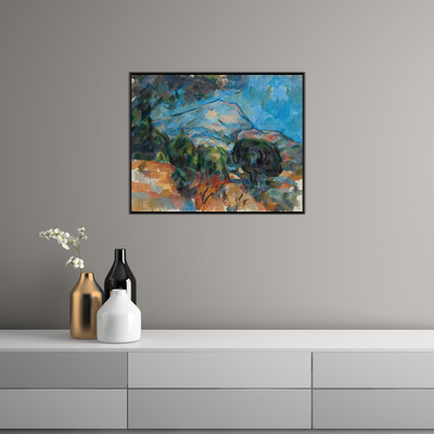 Umetnička slika ​Mount Sainte-Victoire, Paul Cézanne na platnu - NS Canvas Shop