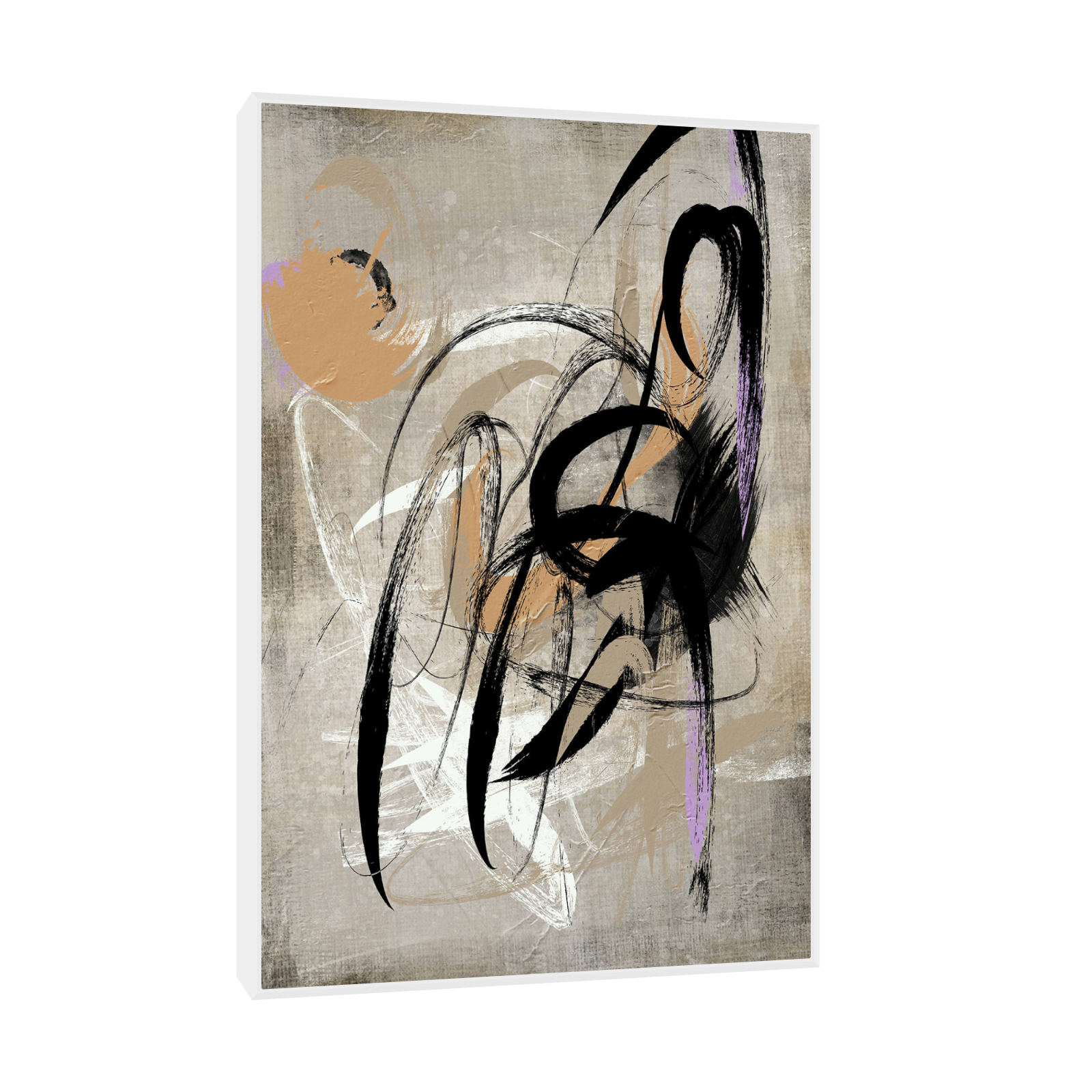 Umetnička slika ​Mreža Linija II na platnu - NS Canvas Shop