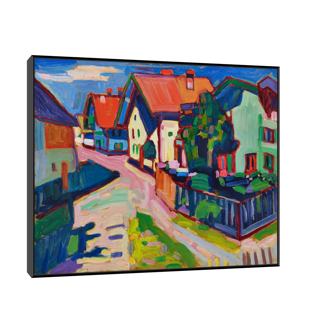 Umetnička slika ​Murnau, Wassily Kandinsky na platnu - NS Canvas Shop