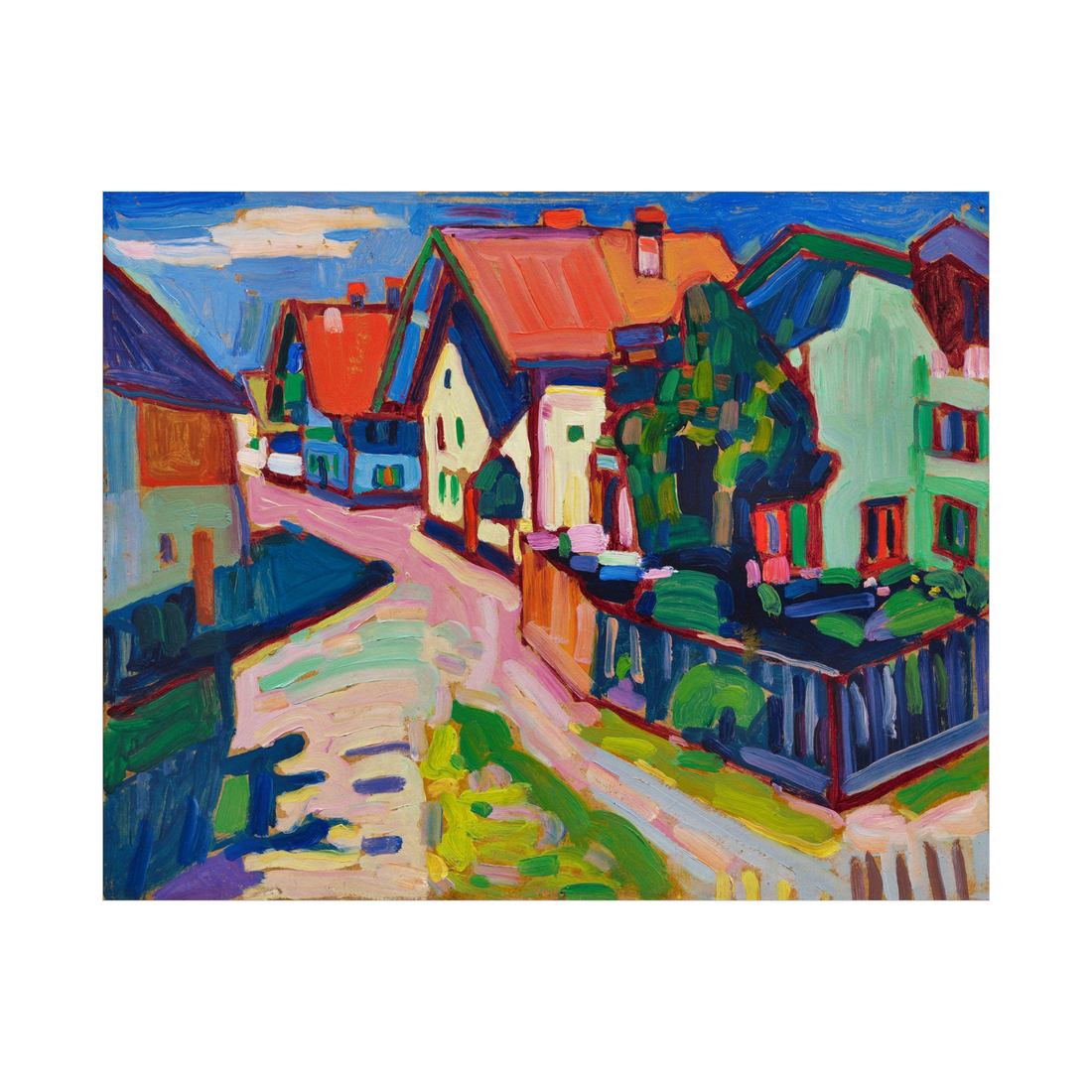 Umetnička slika ​Murnau, Wassily Kandinsky na platnu - NS Canvas Shop