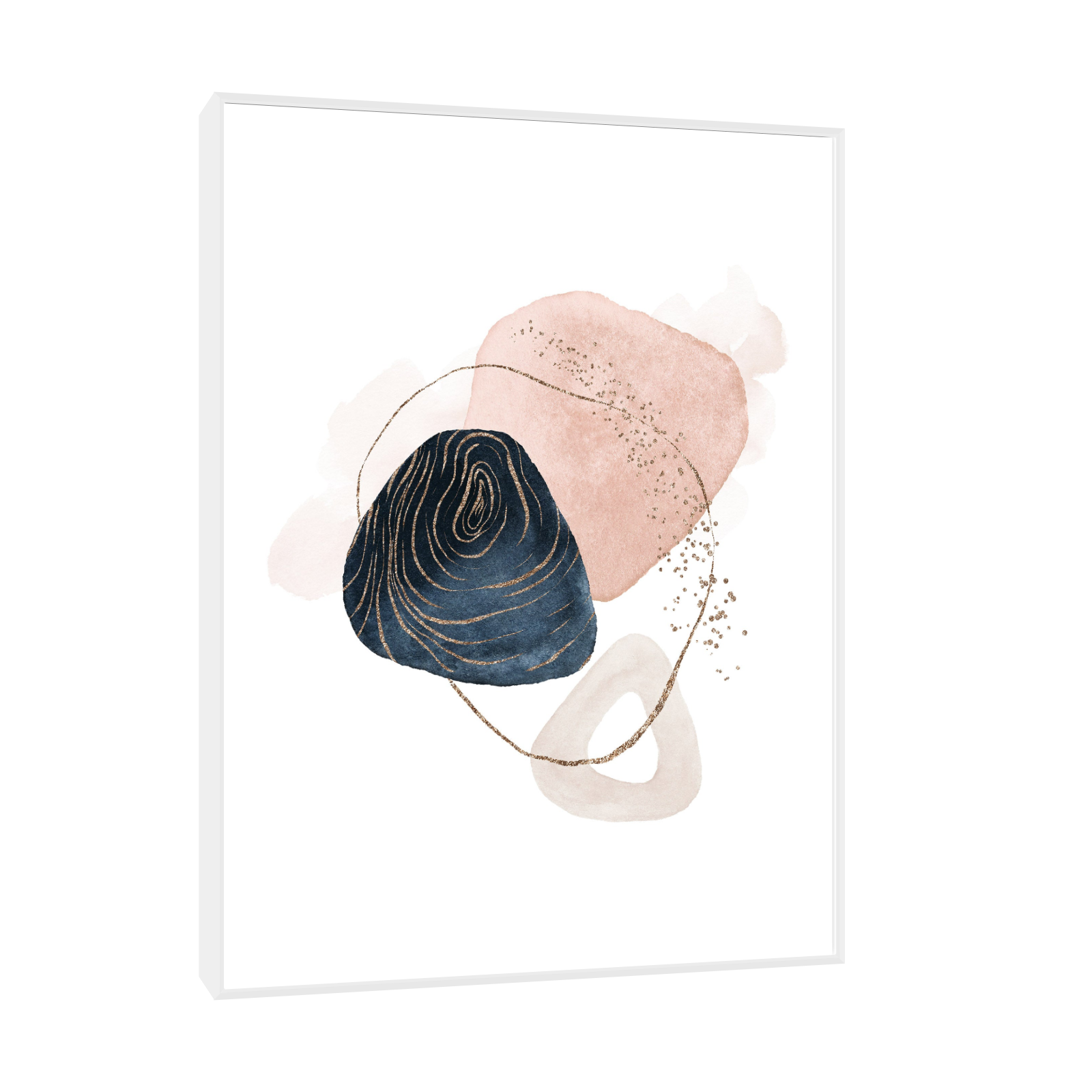 Umetnička slika ​Zlatna prašina III na platnu - NS Canvas Shop
