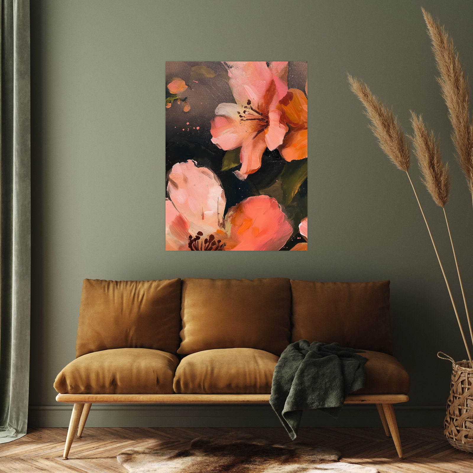 Umetnička slika ​Cvetne snove II na platnu - NS Canvas Shop
