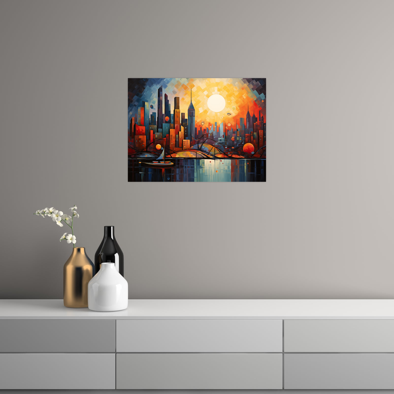 Umetnička slika ​New York na platnu - NS Canvas Shop