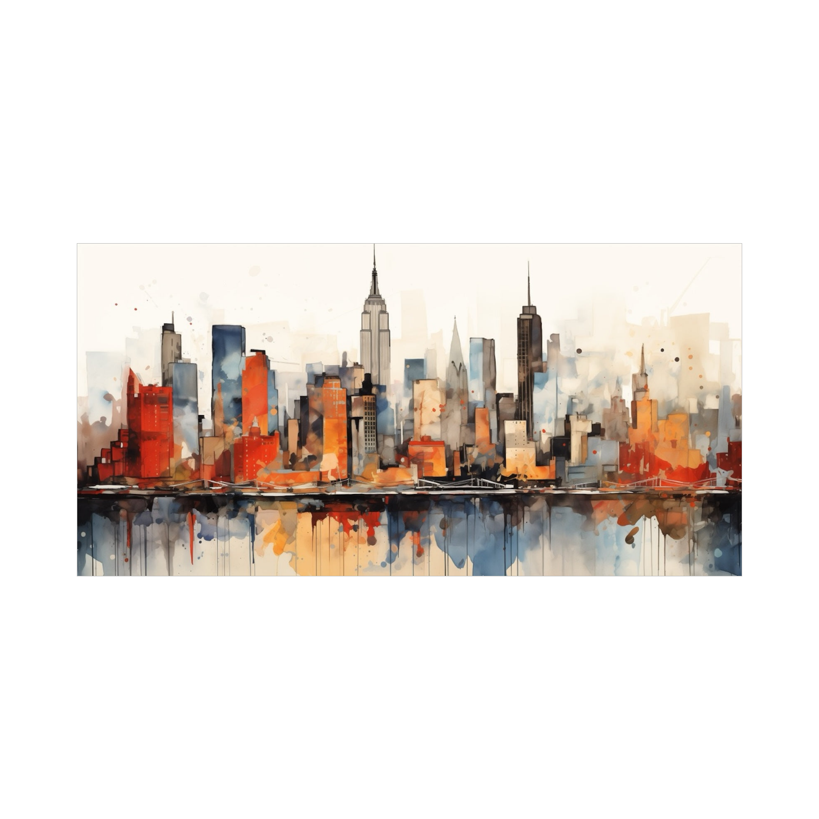 Umetnička slika ​New York na platnu - NS Canvas Shop