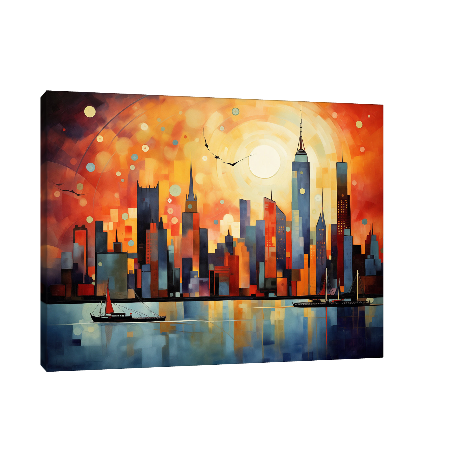 Umetnička slika ​New York II na platnu - NS Canvas Shop