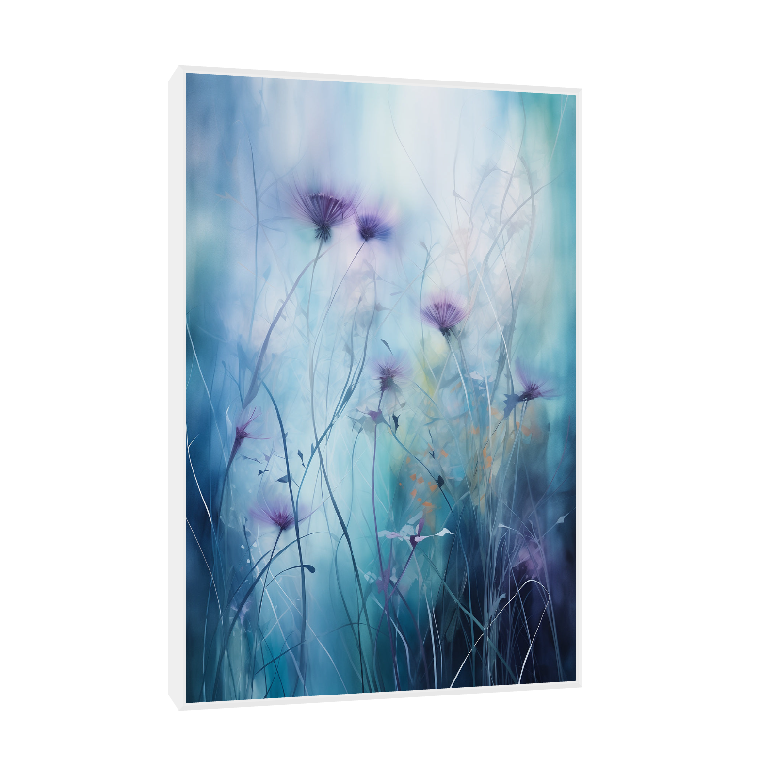 Umetnička slika ​Nežno cveće II na platnu - NS Canvas Shop