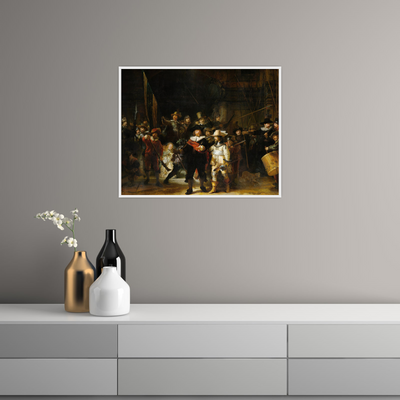 Umetnička slika ​Night Watch, Rembrandt van Rijn na platnu - NS Canvas Shop