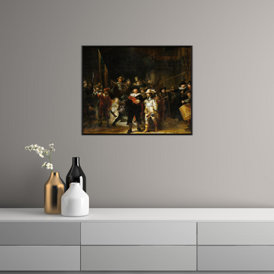 Umetnička slika ​Night Watch, Rembrandt van Rijn na platnu - NS Canvas Shop