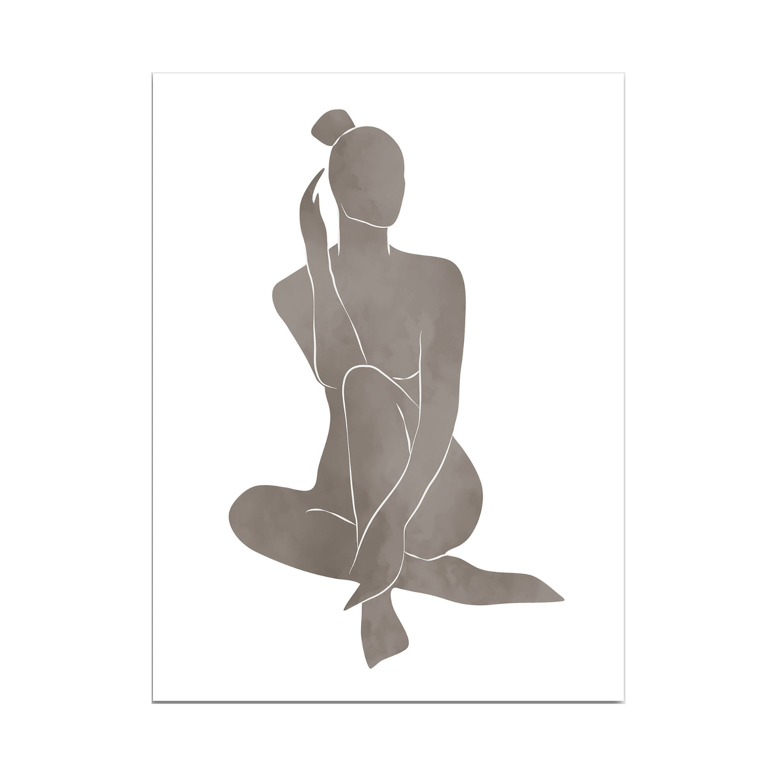 Umetnička slika ​Nude na platnu - NS Canvas Shop