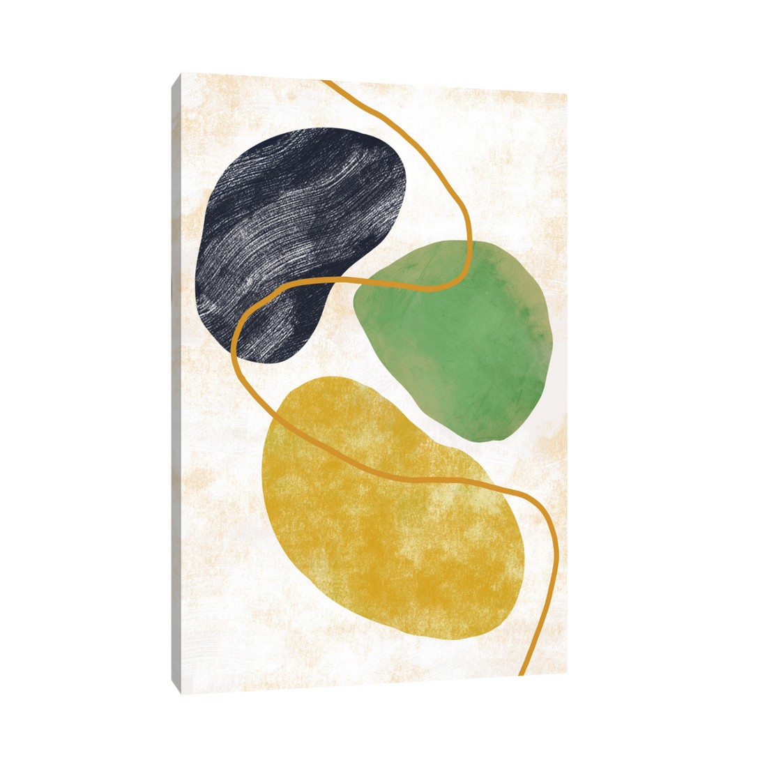 Umetnička slika ​Oblici na platnu - NS Canvas Shop