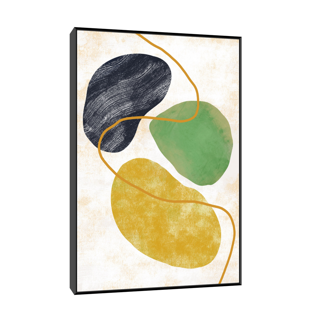 Umetnička slika ​Oblici na platnu - NS Canvas Shop