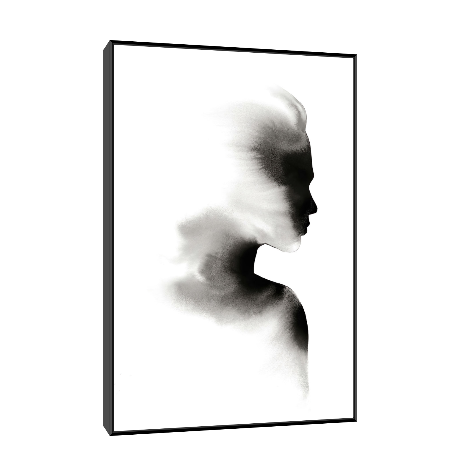Umetnička slika ​Obris na platnu - NS Canvas Shop