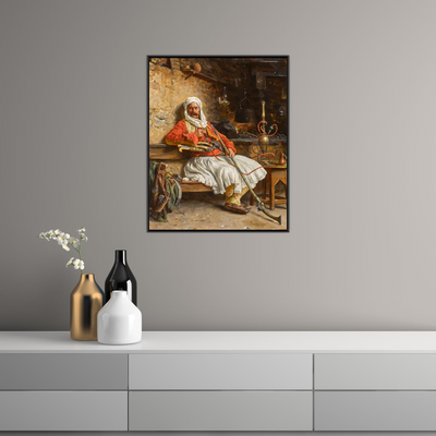 Umetnička slika ​Odmor bašibozuka, Paja Jovanović na platnu - NS Canvas Shop