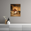 Umetnička slika ​Odmor bašibozuka, Paja Jovanović na platnu - NS Canvas Shop