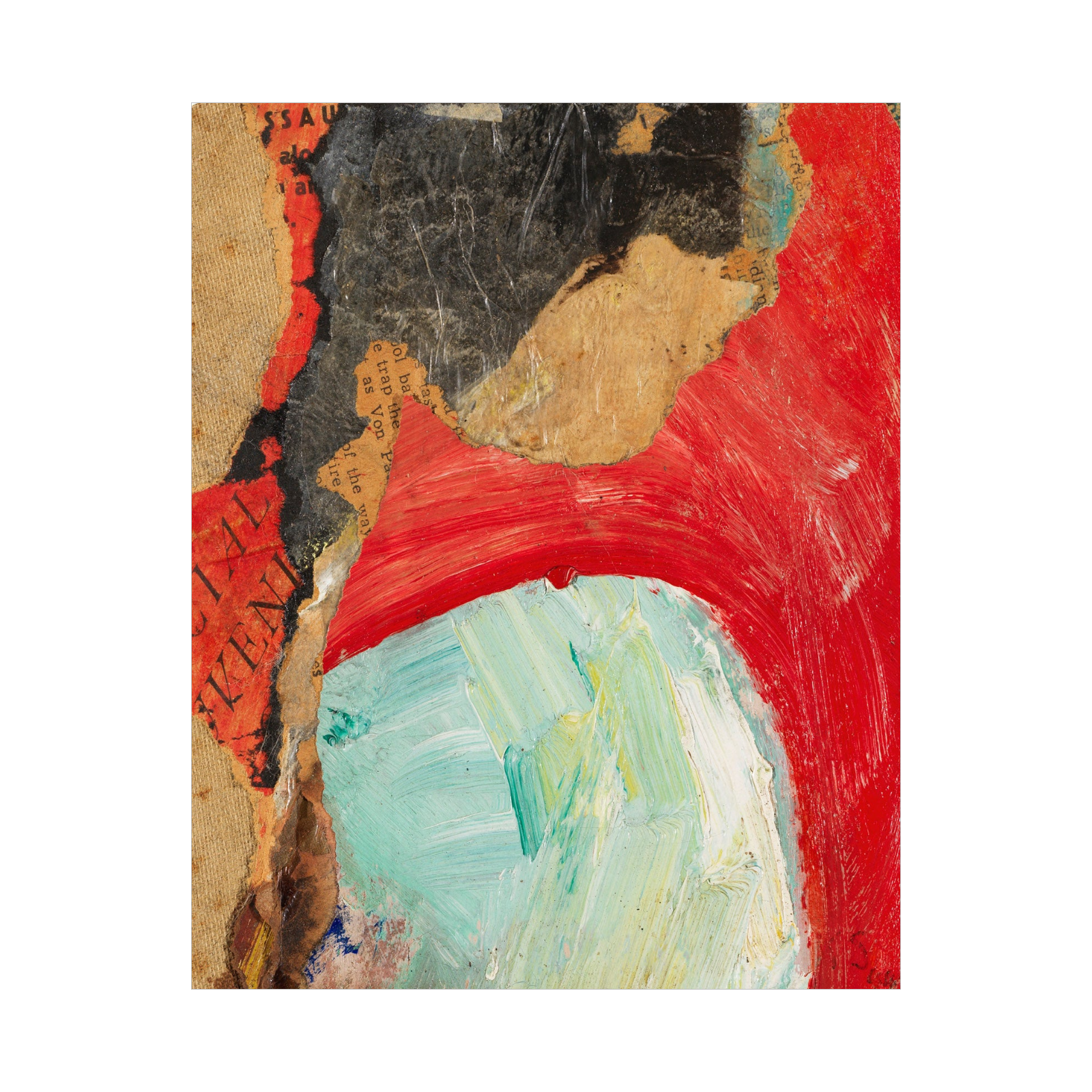 Umetnička slika ​Ohne Titel, Kurt Schwitters na platnu - NS Canvas Shop